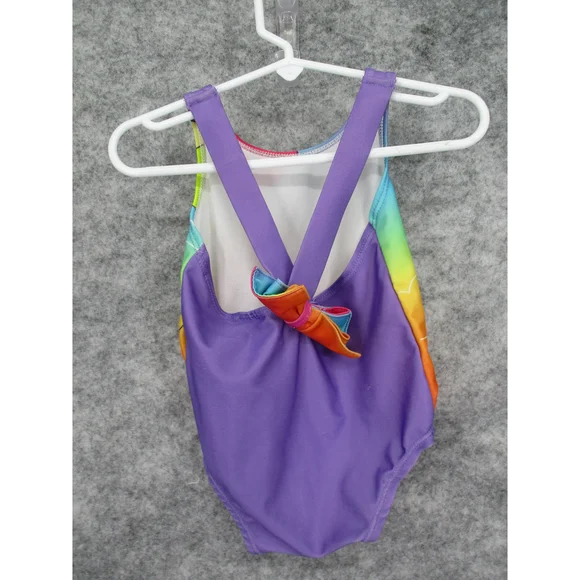 Disney Toddler Swimsuit Baby 24M Pooh Swim Balloons Butterfly - Picture 7 of 9